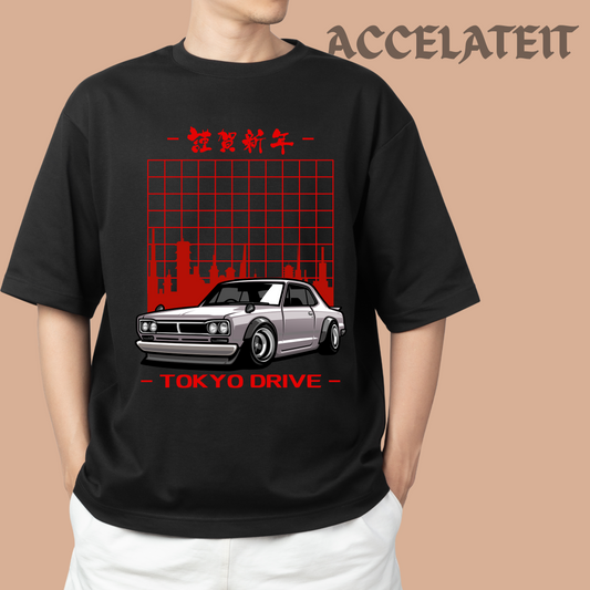 Tokyo Drive 🚗 Oversized Tee