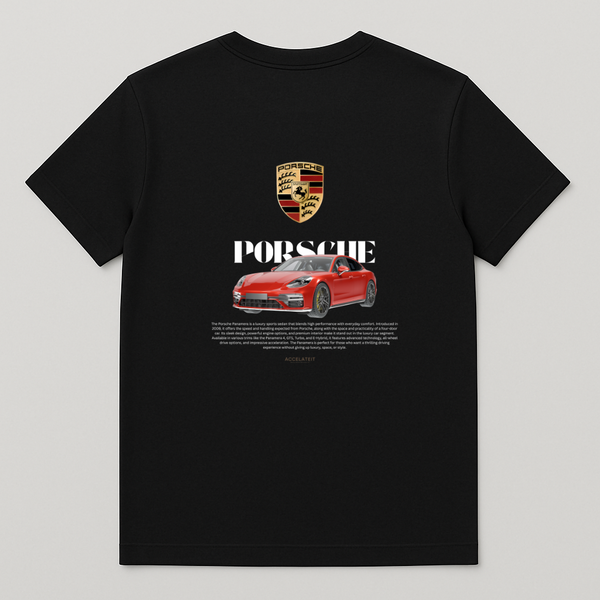 Men’s Panamera Crest T-Shirt – Elite Drive by Accelateit 🖤