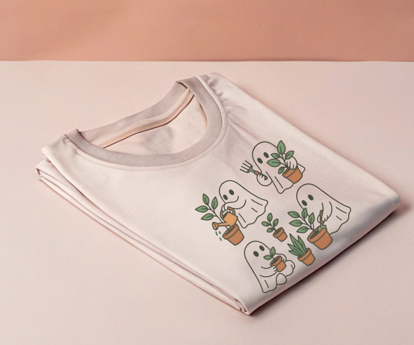 Cute Ghost Female Tee